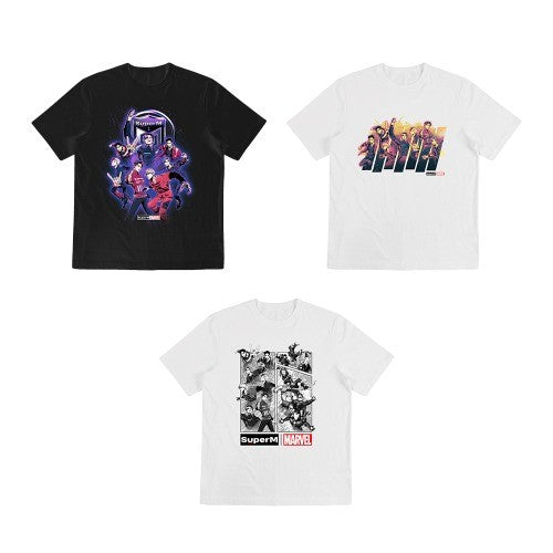 SuperM x MARVEL Goods - T-SHIRT - kpoptown.ca