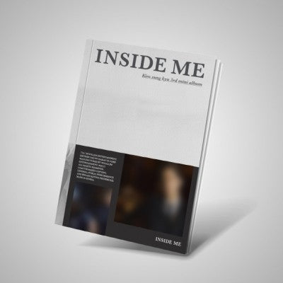 Kim Sung Kyu 3rd Mini Album - INSIDE ME (B Ver.) CD + Poster - kpoptown.ca