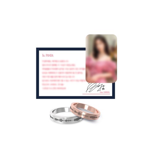 APINK 2021 Pink Carnival Goods - VOICE WAVE RING - kpoptown.ca