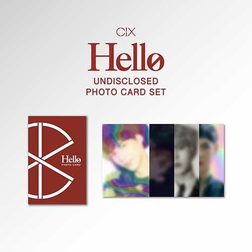 CIX HELLO Goods - Undisclosed Photocard Set - kpoptown.ca
