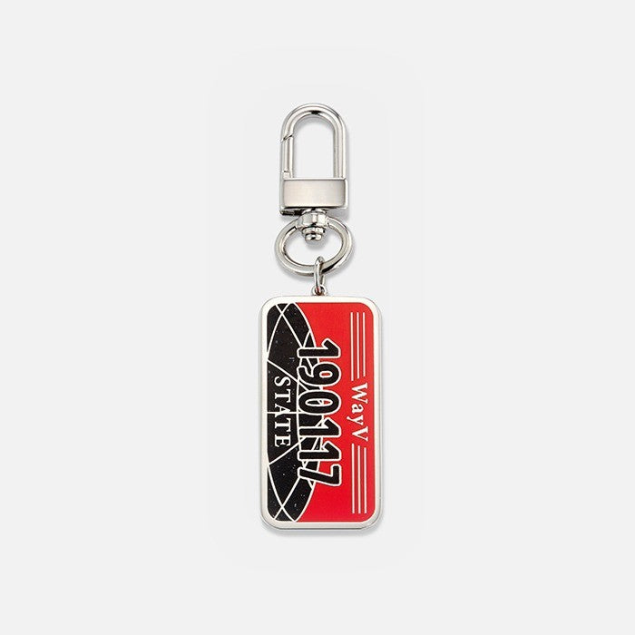 WayV NUMBER PLATE KEYRING - kpoptown.ca