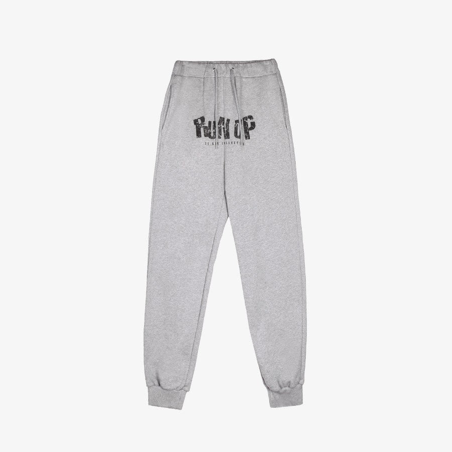 TXT UL:KIN Goods - RUN UP Print Sweatpants - kpoptown.ca