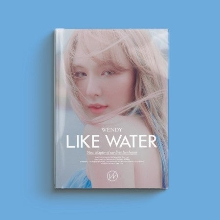 WENDY 1st Mini Album - Like Water (Photobook Ver.) CD + Poster - kpoptown.ca