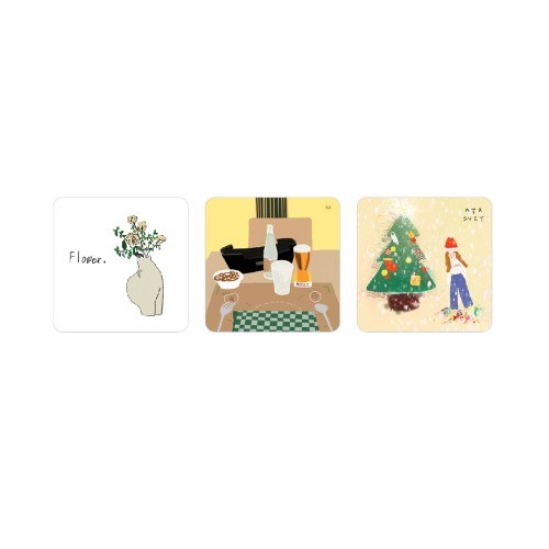 SUZY A Tempo Goods - Tea Coaster Set - kpoptown.ca