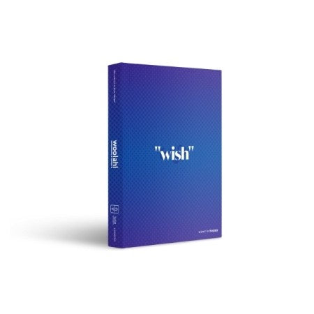 WOO!AH! 3rd Single Album - WISH (HAPPY Ver.) CD + Poster - kpoptown.ca