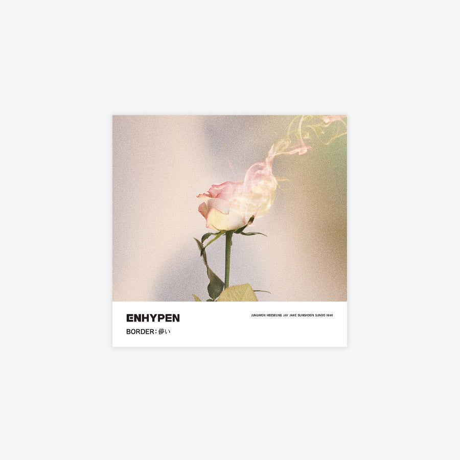 [Japanese Edition] ENHYPEN 1st Single Album - BORDER : 儚い (Standard  Edition) CD