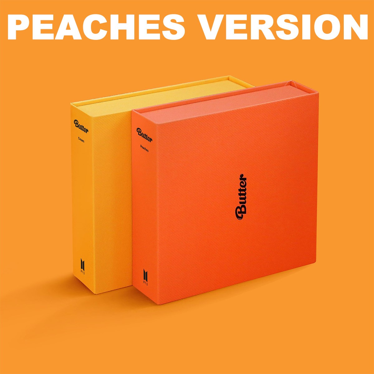 BTS Single Album - Butter (Peaches Ver.) CD + Poster - kpoptown.ca