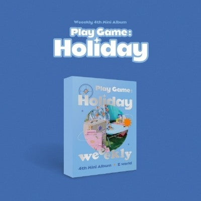 Weeekly 4th Mini Album - Play Game:Holiday (E world ver.) CD + Poster - kpoptown.ca