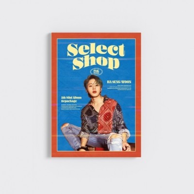 Ha Sung Woon 5th Mini Album Repackage - Select Shop (Bitter ver.) CD + Poster - kpoptown.ca