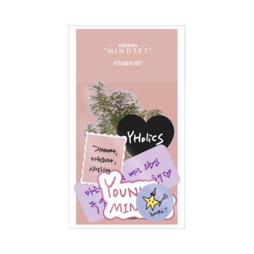 YOUNHA 2021 MINDSET Goods - Sticker Set - kpoptown.ca