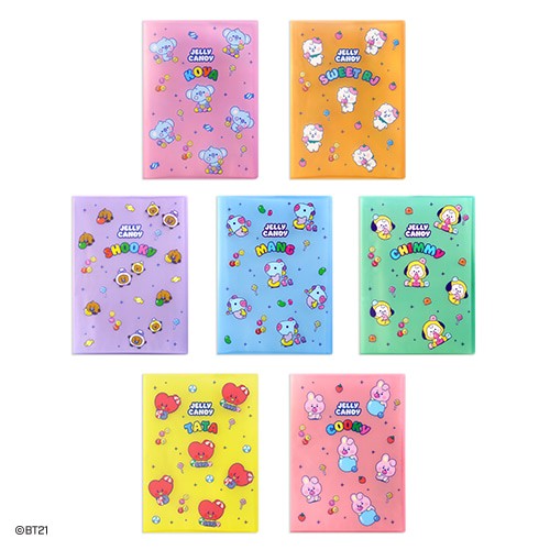 [BT21] BT21 X Monopoly Collaboration - Clear File Jelly Candy