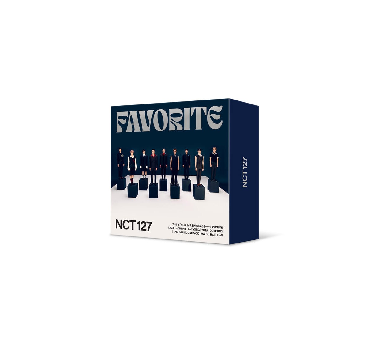 [KiT] NCT 127 3rd Album Repackage - Favorite (KiT Ver / Poetic Ver.)  Air-KiT + Poster