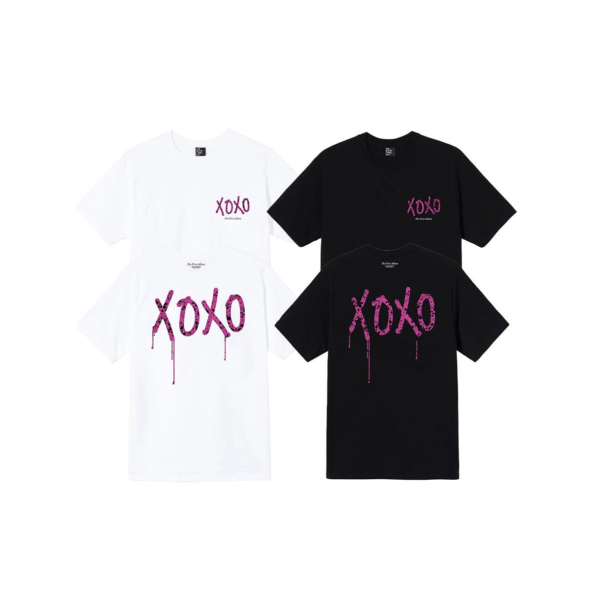 JEON SOMI XOXO Goods - Splatter Logo S/S Tee - kpoptown.ca