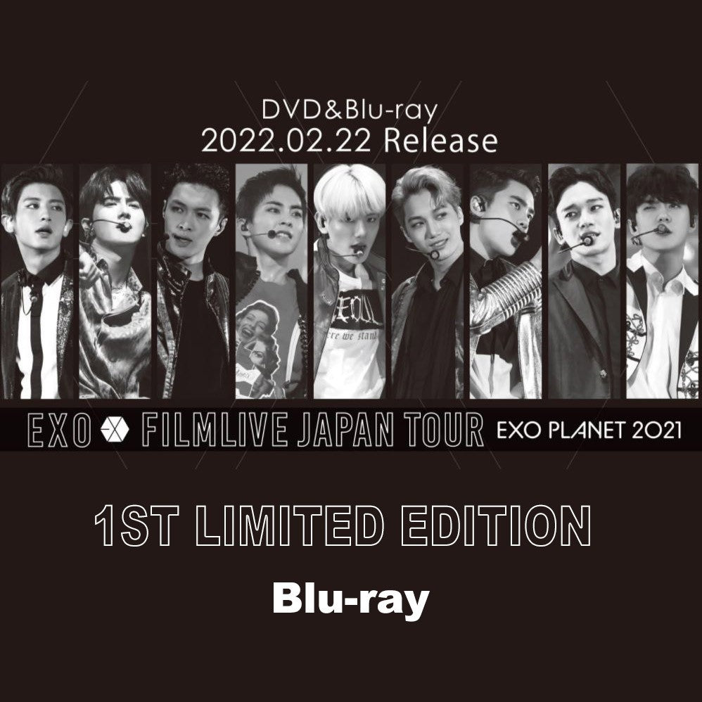 [Japanese Edition] EXO FILMLIVE JAPAN TOUR - EXO PLANET 2021 (1st Limited  Edition) Blu-ray