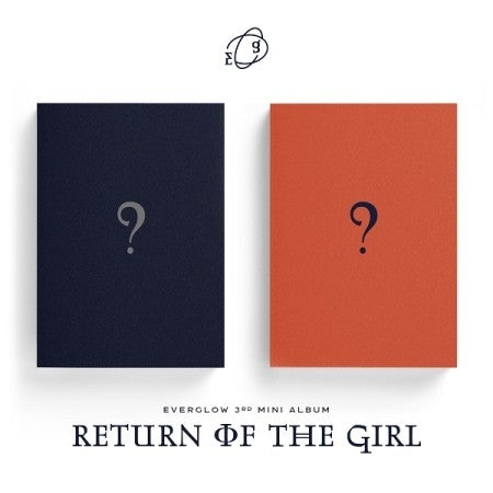 EVERGLOW 3rd Mini Album - Return of the girl (Random ver.) CD - kpoptown.ca