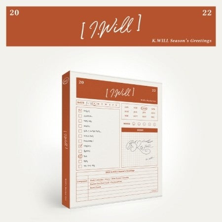 K.WILL 2022 SEASON’S GREETINGS - kpoptown.ca