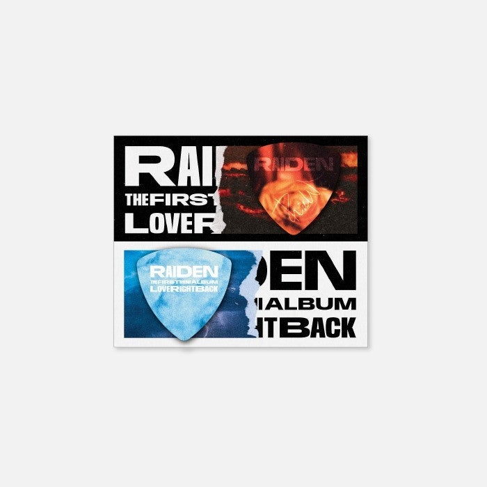 Raiden Love Right Back Goods - GUITAR PICK SET - kpoptown.ca