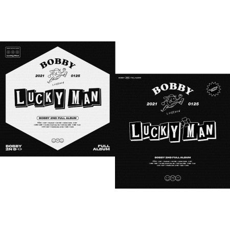 BOBBY 2nd Album - LUCKY MAN (Random Ver.) CD - kpoptown.ca