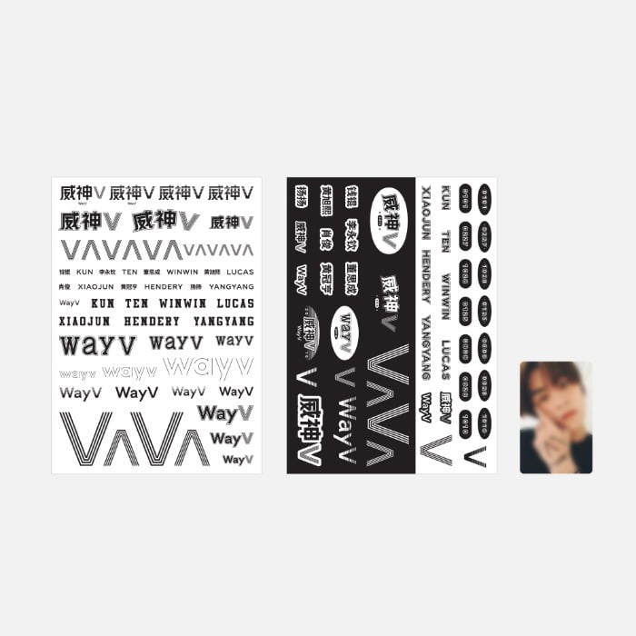 WayV 2019 Ver. Goods - Tattoo + Sticker Set - kpoptown.ca