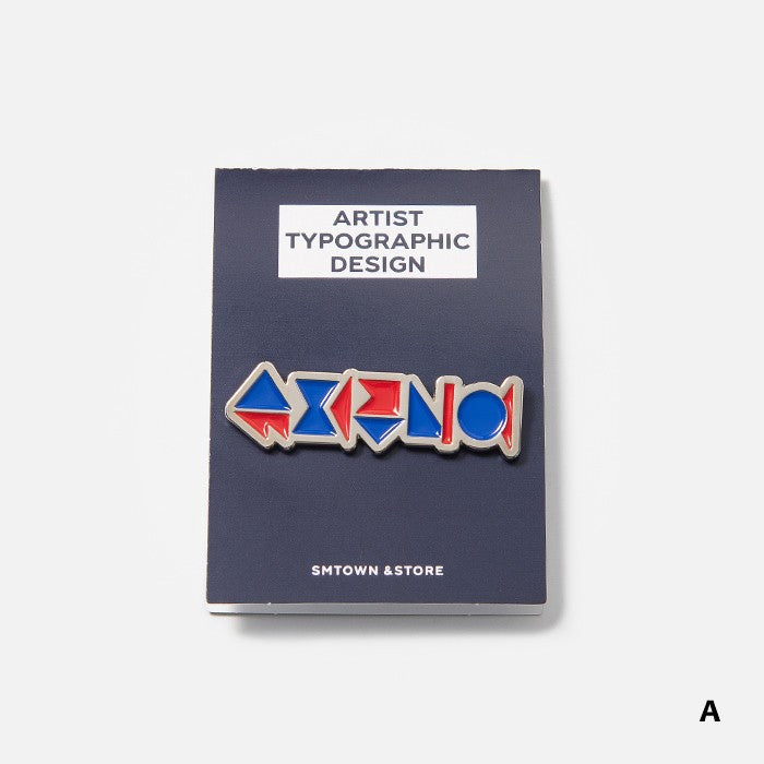 SUPER JUNIOR TYPOGRAPHIC BADGE - kpoptown.ca