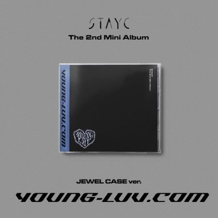 STAYC 2nd Mini Album - YOUNG-LUV.COM Jewel Case Ver. (Random Ver.) CD + Poster - kpoptown.ca