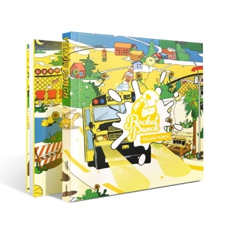 ROCKET PUNCH 4th Mini Album - YELLOW PUNCH CD + Poster - kpoptown.ca