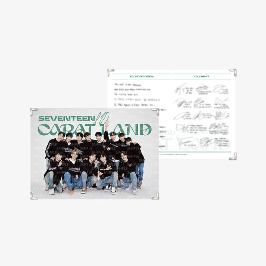 SEVENTEEN 2022 CARAT LAND Goods - Premium Message Photo