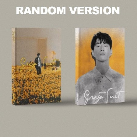 SUHO 2nd Mini Album - Grey Suit Photo Book Ver. (Random ver.) CD + Poster - kpoptown.ca