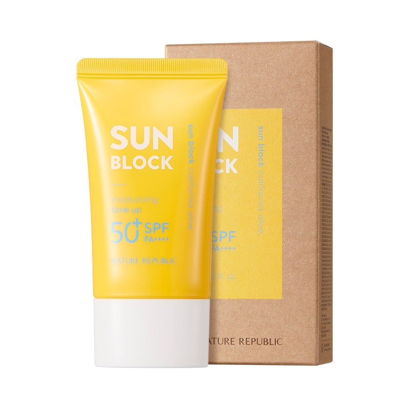 [ Nature Republic ] California Aloe Moisturizing Tone Up Sun Block 57ml