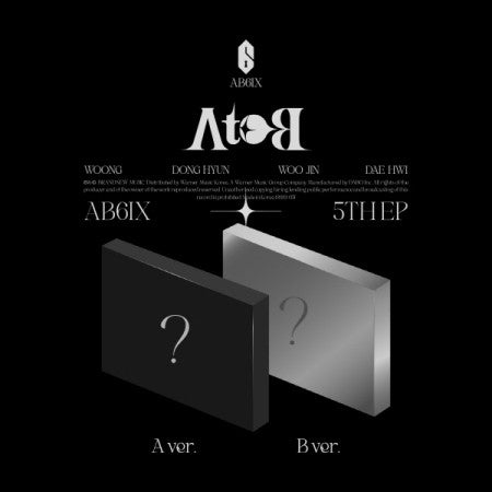 [SET] AB6IX 5th EP Album - A to B (SET Ver.) 2CD