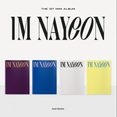 NAYEON 1st Mini Album - IM NAYEON (Random Ver.) CD + Poster - kpoptown.ca