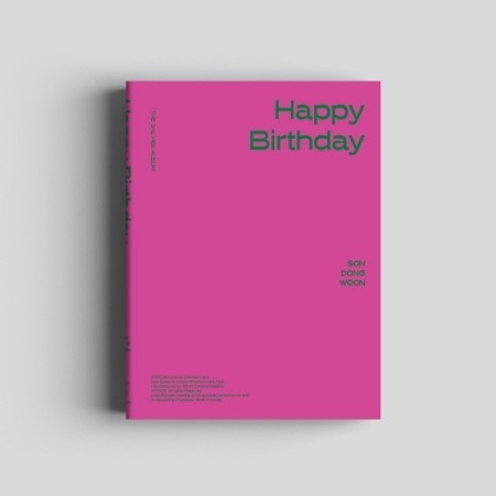 SON DONG WOON 2nd Mini Album - Happy Birthday (CLOUD Ver.) CD - kpoptown.ca