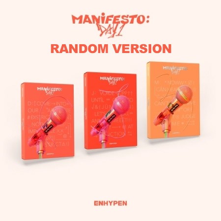 ENHYPEN Album - MANIFESTO : DAY 1 (Random ver.) CD - kpoptown.ca