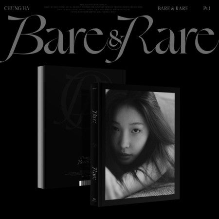 CHUNG HA 2nd Studio Album - Bare&Rare Pt.1 CD + Poster - kpoptown.ca