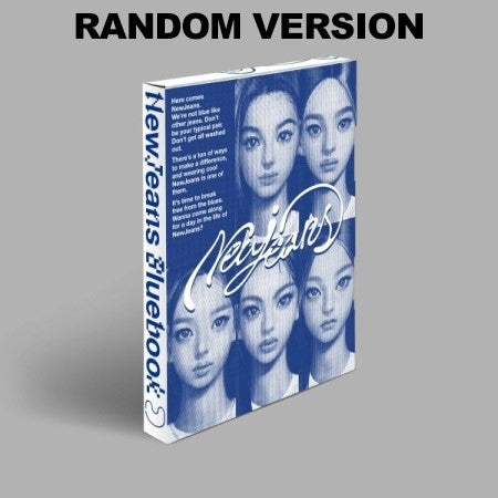 [Bluebook Ver.] NewJeans 1st EP Album - New Jeans (Random Ver