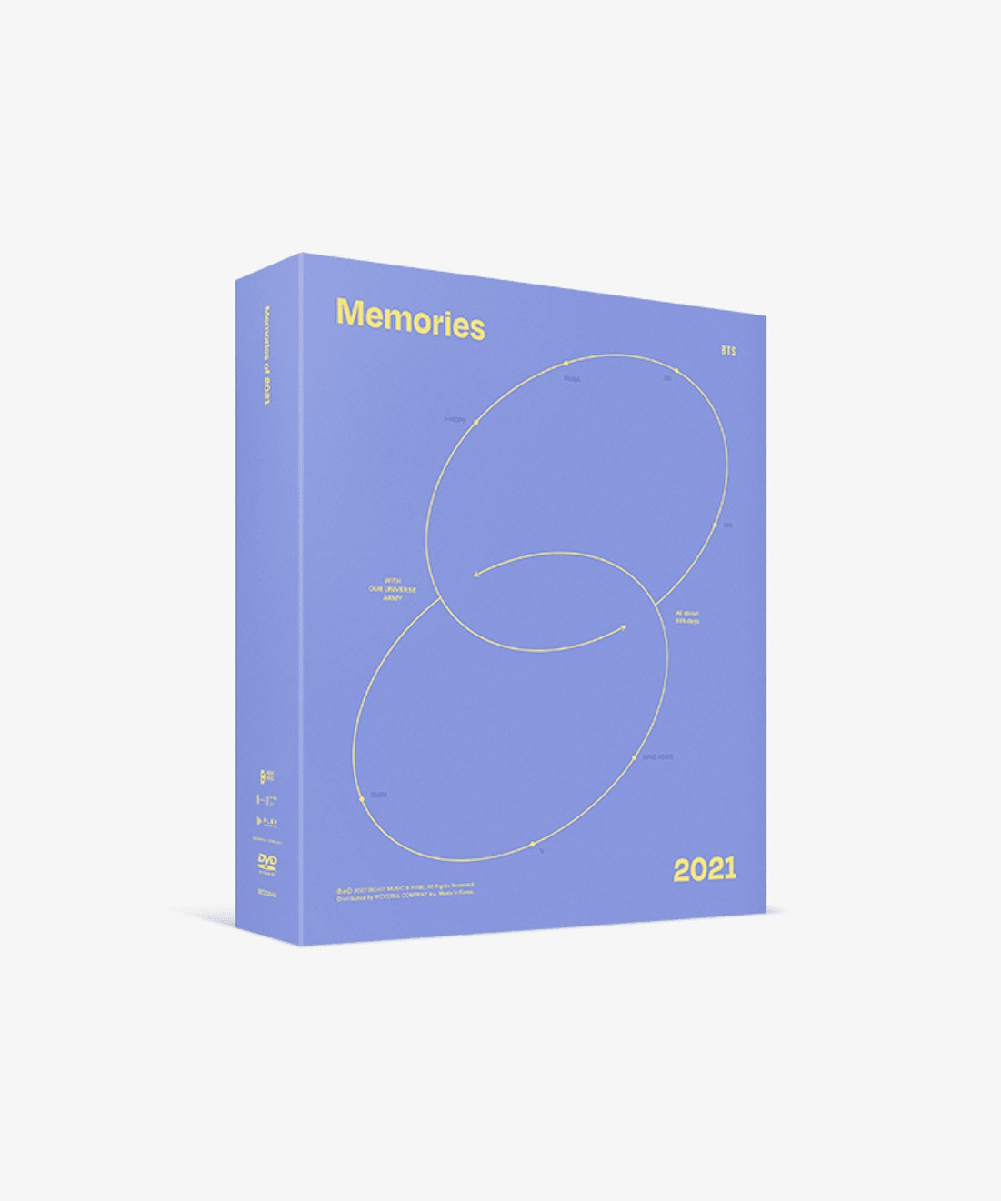 [2nd Press] BTS Memories Of 2021 DVD - kpoptown.ca