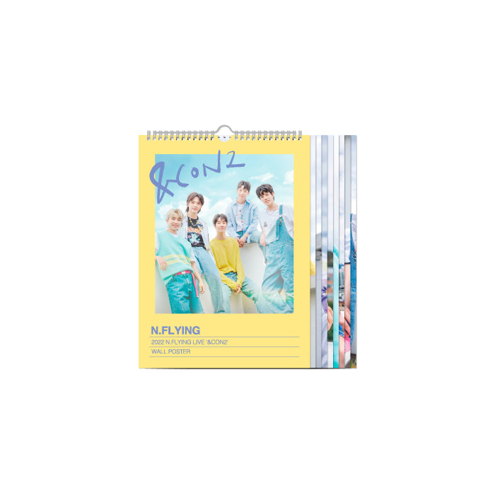 N.Flying LIVE &CON2 Goods - WALL POSTER - kpoptown.ca