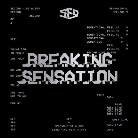 SF9 2nd Mini Album - BREAKING SENSATION CD - kpoptown.ca