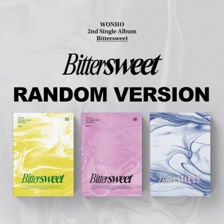 WONHO 2nd Single Album - BITTERSWEET (Random Ver.) CD - kpoptown.ca
