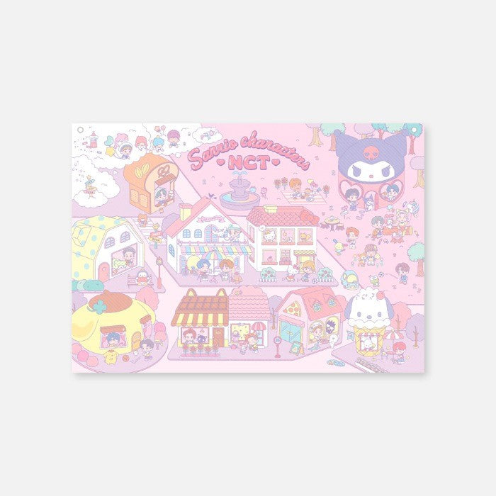 NCT x SANRIO CHARACTERS - FABRIC POSTER - kpoptown.ca