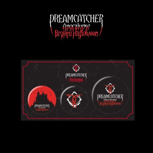 DREAMCATCHER Apocalypse : Broken Halloween Goods - Pin Button Set - kpoptown.ca