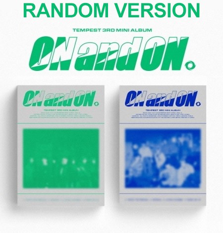 TEMPEST 3rd Mini Album - ON and ON (Random Ver.) CD - kpoptown.ca