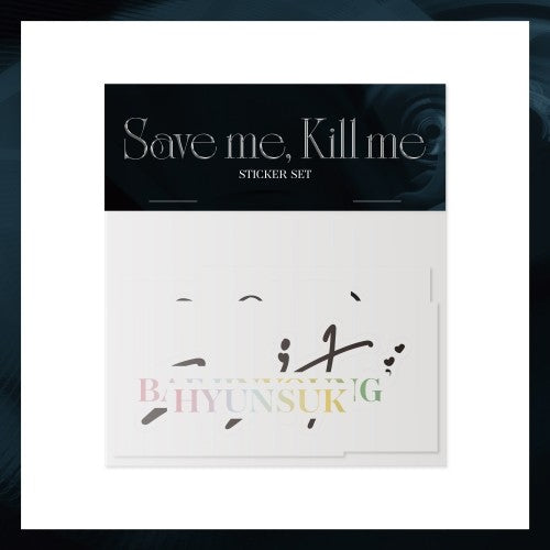 CIX Save me, Kill me Goods - LIGHT STICK DECO STICKER SET - kpoptown.ca