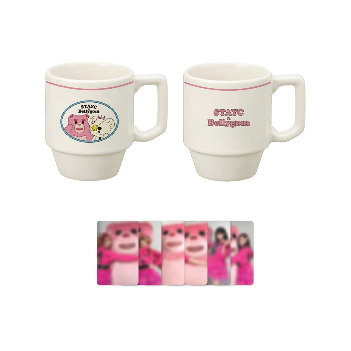 STAYC Teddy Bear Pop-Up House Goods - MUG - kpoptown.ca