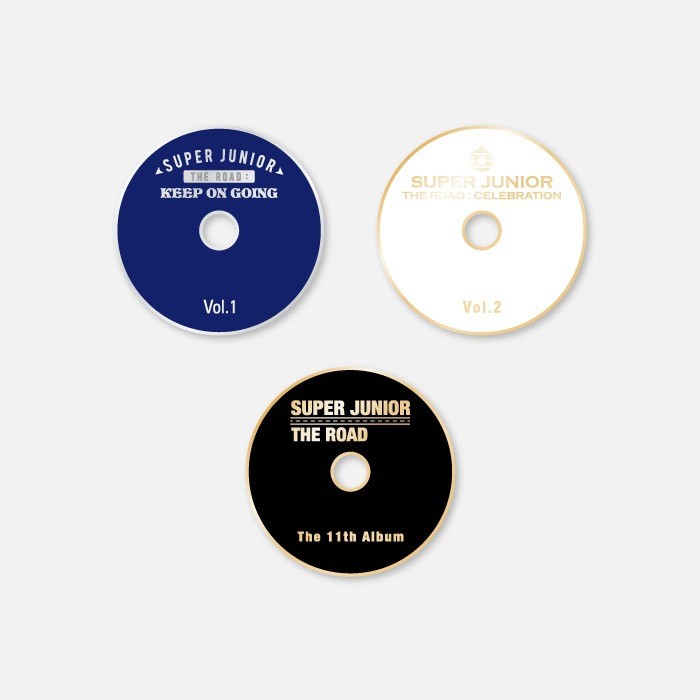 SUPER JUNIOR The Road Goods - COLLECTABLE BADGE - kpoptown.ca