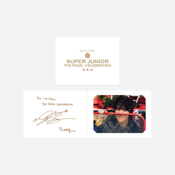 SUPER JUNIOR The Road Goods - POSTCARD - kpoptown.ca