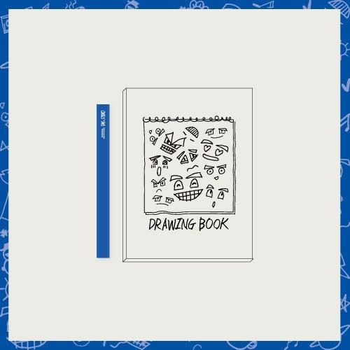 YOUNGTAK TAKs STUDIO Goods - DRAWING BOOK & PENCIL SET - kpoptown.ca