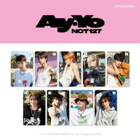 NCT 127 Ay-Yo LOCA Mobility Cashbee Card - kpoptown.ca