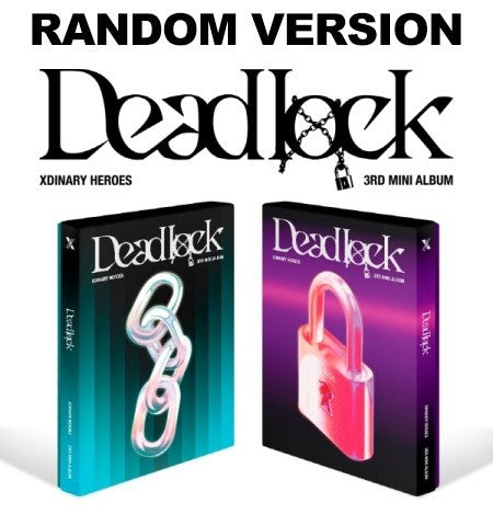 Xdinary Heroes 3rd Mini Album - Deadlock (Random Ver.) CD + Poster - kpoptown.ca