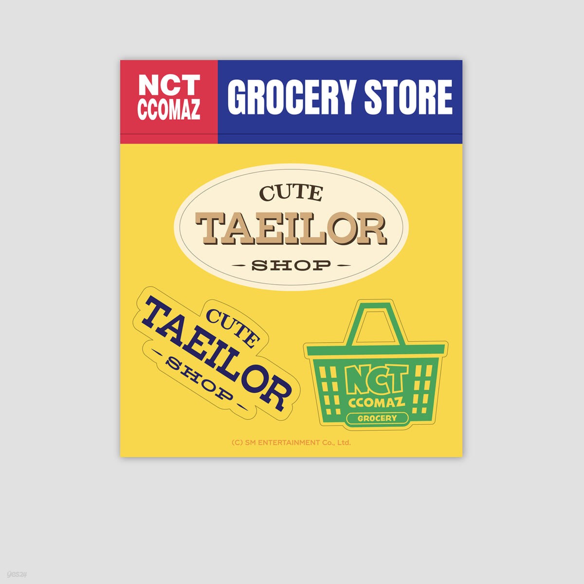 NCT CCOMAZ GROCERY STORE - LUGGAGE STICKER - kpoptown.ca